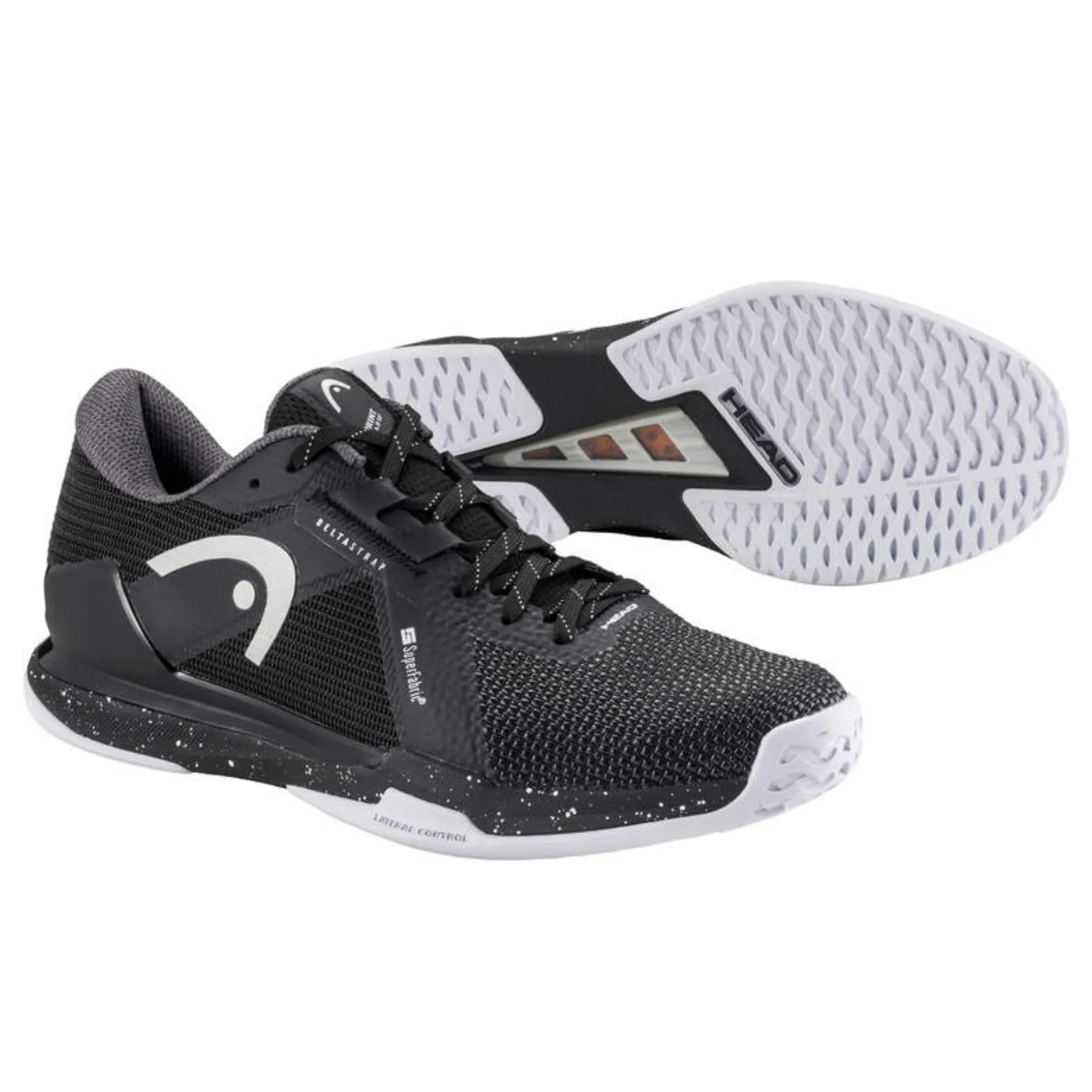 Head Sprint Pro 4.0 SF Men Tennis Shoes BKWH Lightweight Upper