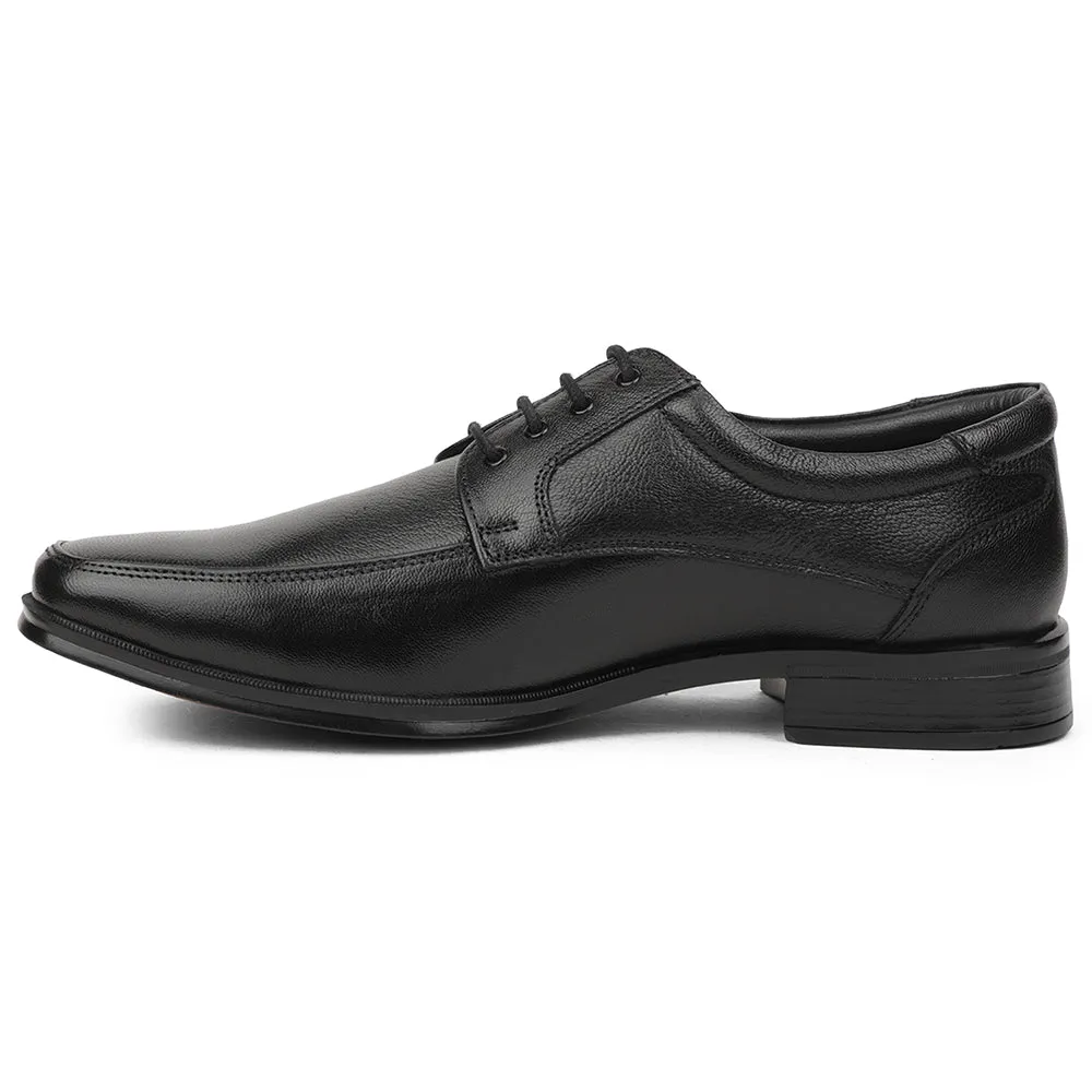 Smart Look Shoes Healers Black Formal Lacing Derby Shoes For Men UDL-9 By Liberty