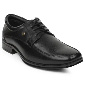 dry weather Healers Black Formal Lacing Derby Shoes For Men UDL-9 By Liberty