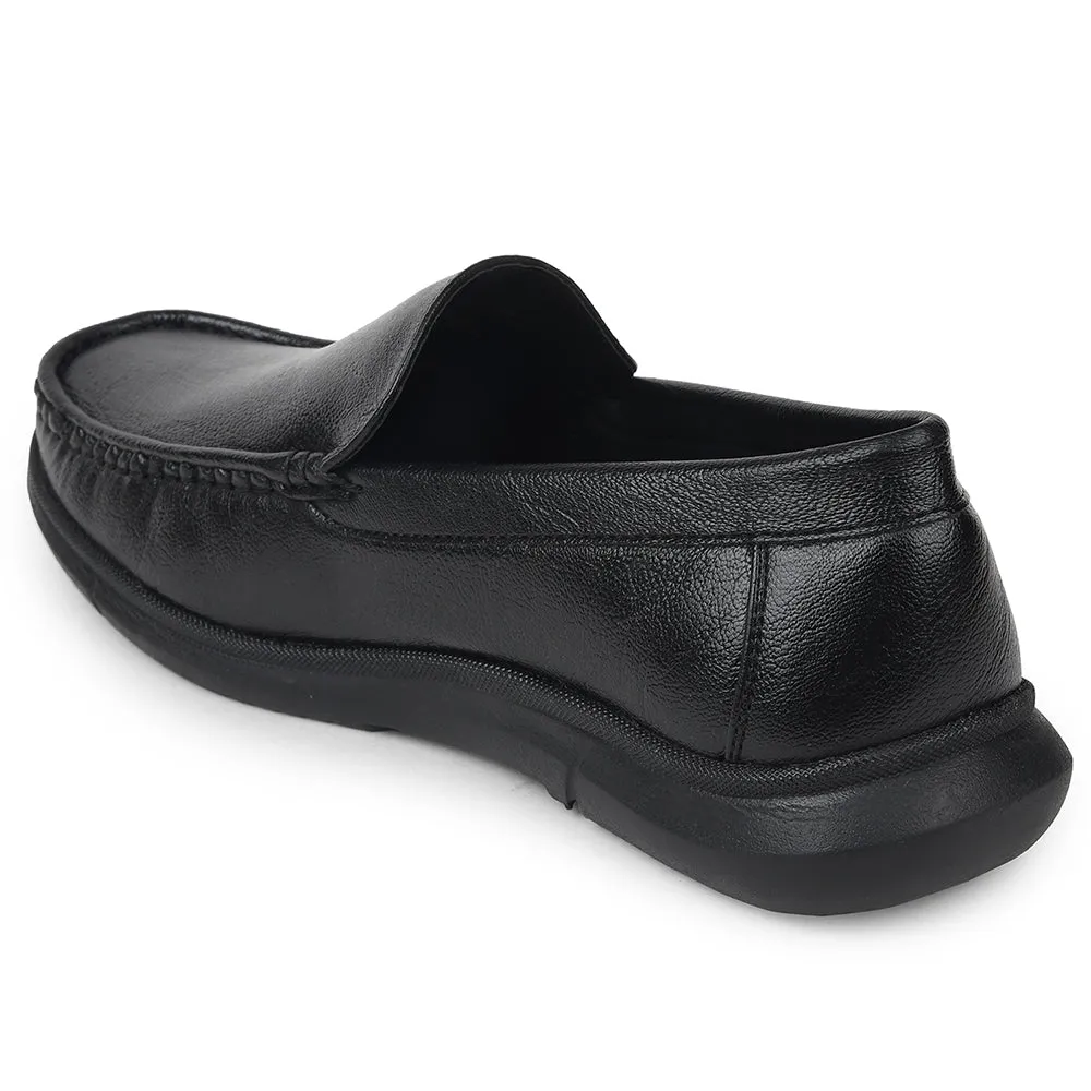 Step Swift Retro Touch Healers Black Formal Loafers For Mens VSL-3 By Liberty