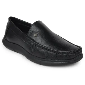 Healers Black Formal Loafers For Mens VSL-3 By Liberty Cool Step