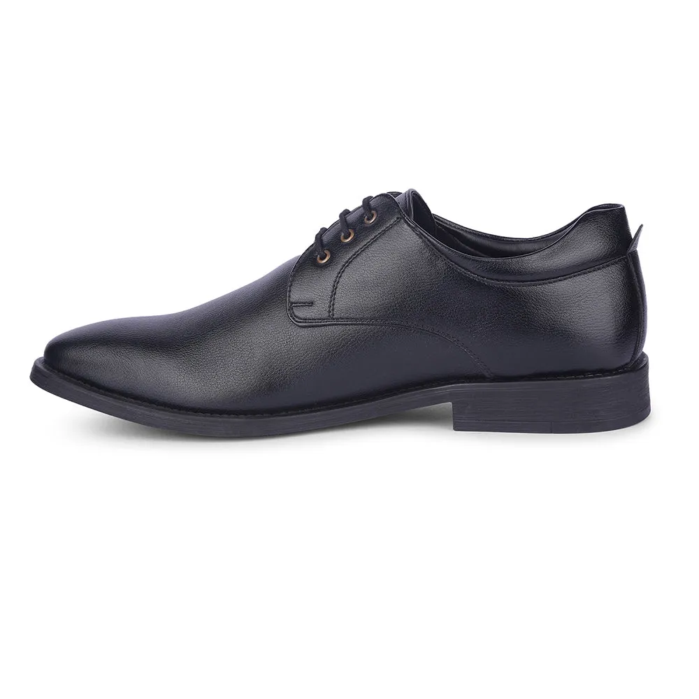Healers By Liberty Mens SAGAR-16 Black Formal Lacing Shoes Daily Routine Season Transition