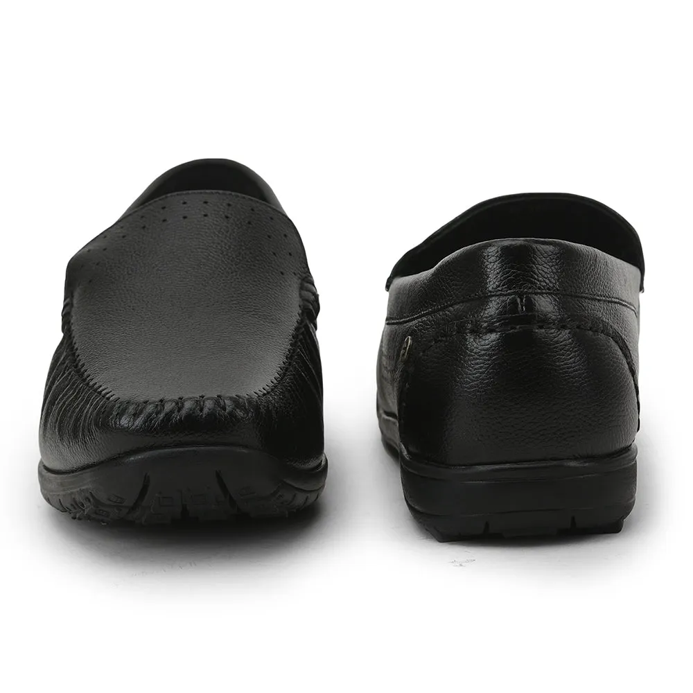 Healers Casual Non lacing Loafers Shoes For Men (Black) JPL-271 By Liberty Strong Guard Stylish Support