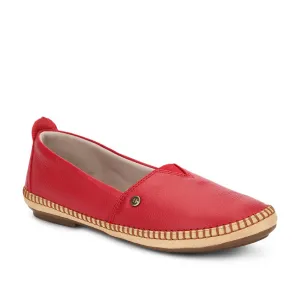 Step Power Healers Casual (Red) Ballerina Shoes For Women LARRY-02 By Liberty