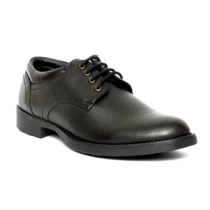 Healers Formal Black Lace-Up Derby Shoes For Men GAS-C17 By Liberty Stylish Finish Office Day