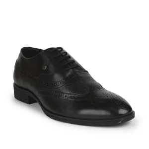 Comfort Walks Light Comfort Healers Formal Black Lacing Brogue Shoes For Men AV-20 By Liberty