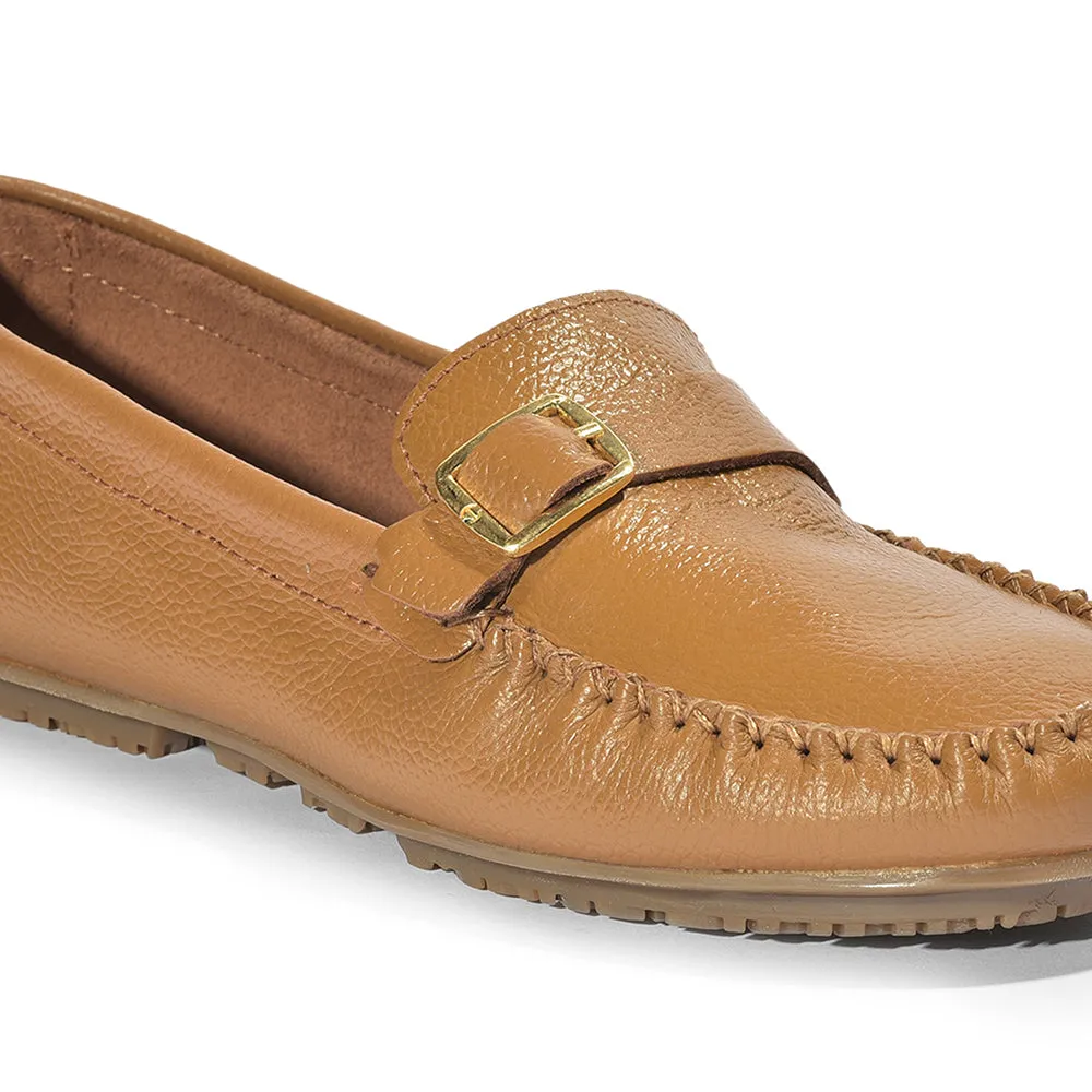 Healers Formal Shoes Tan Loafers For Women 2074-21 By Liberty Fashion Blogger Trendy Shoes