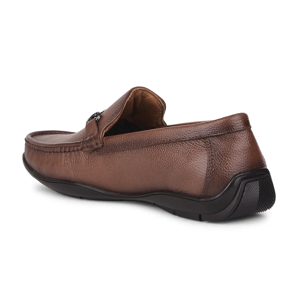 Healers Tan Loafers For Men UVI-19 By Liberty Firm Power
