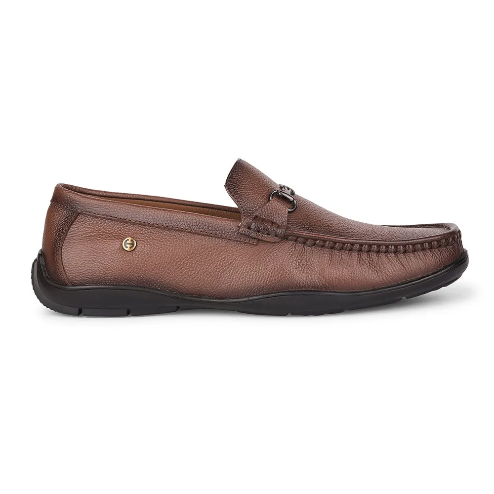Vegetable-Tanned Healers Tan Loafers For Men UVI-19 By Liberty