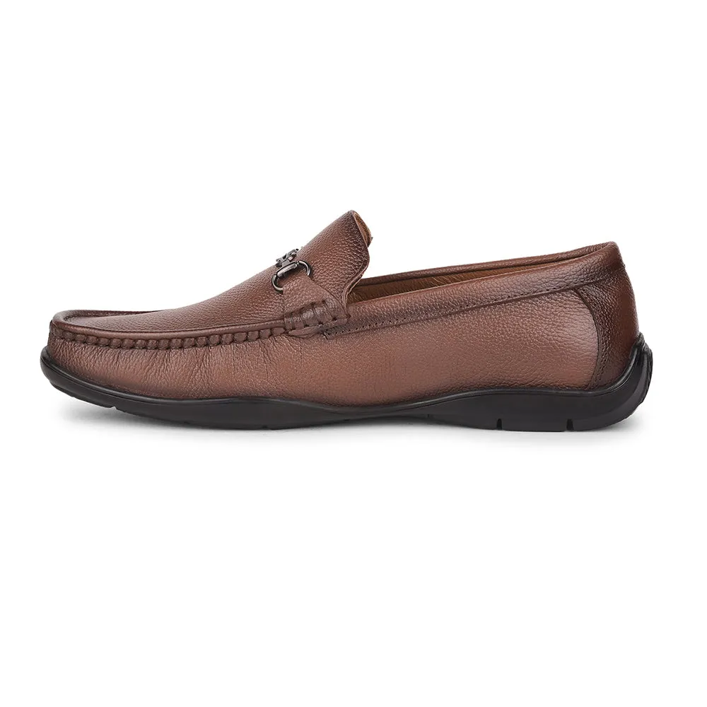 Lawyer Attire Healers Tan Loafers For Men UVI-19 By Liberty
