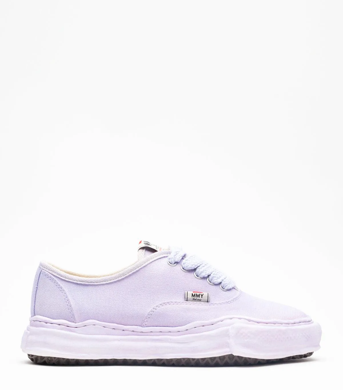 Mihara Yasuhiro Baker Overdyed Canvas Low Purple football players - specific functions