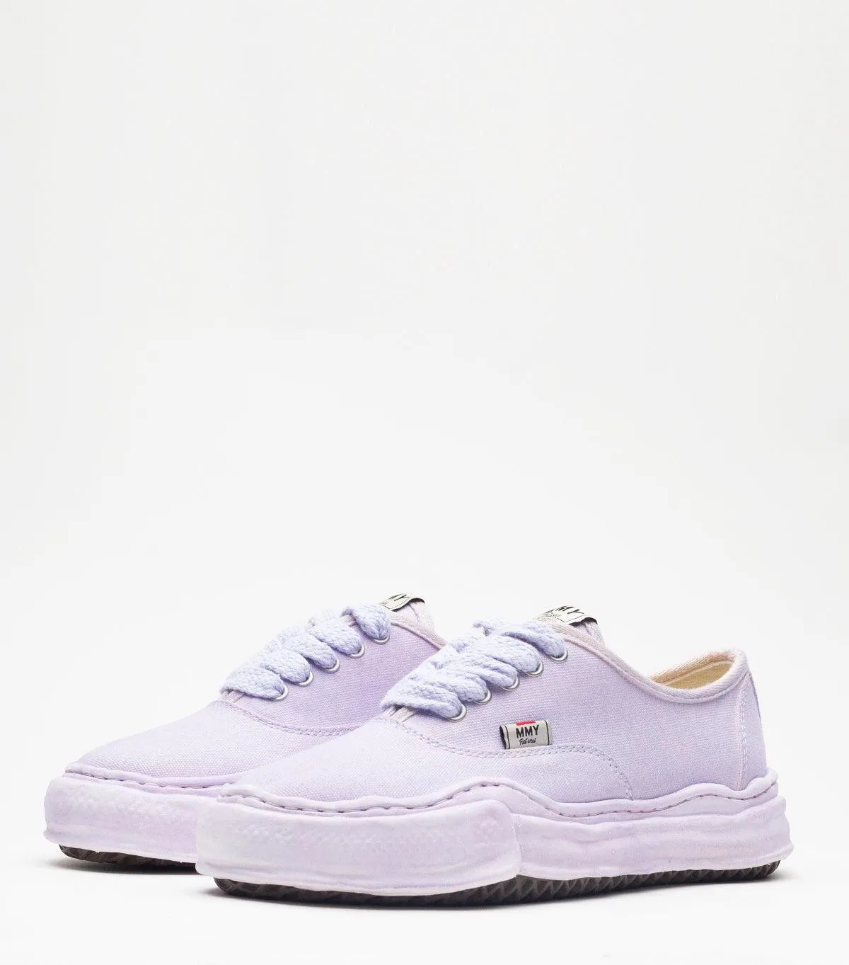 Mihara Yasuhiro Baker Overdyed Canvas Low Purple mountain boots professional athletes' gear