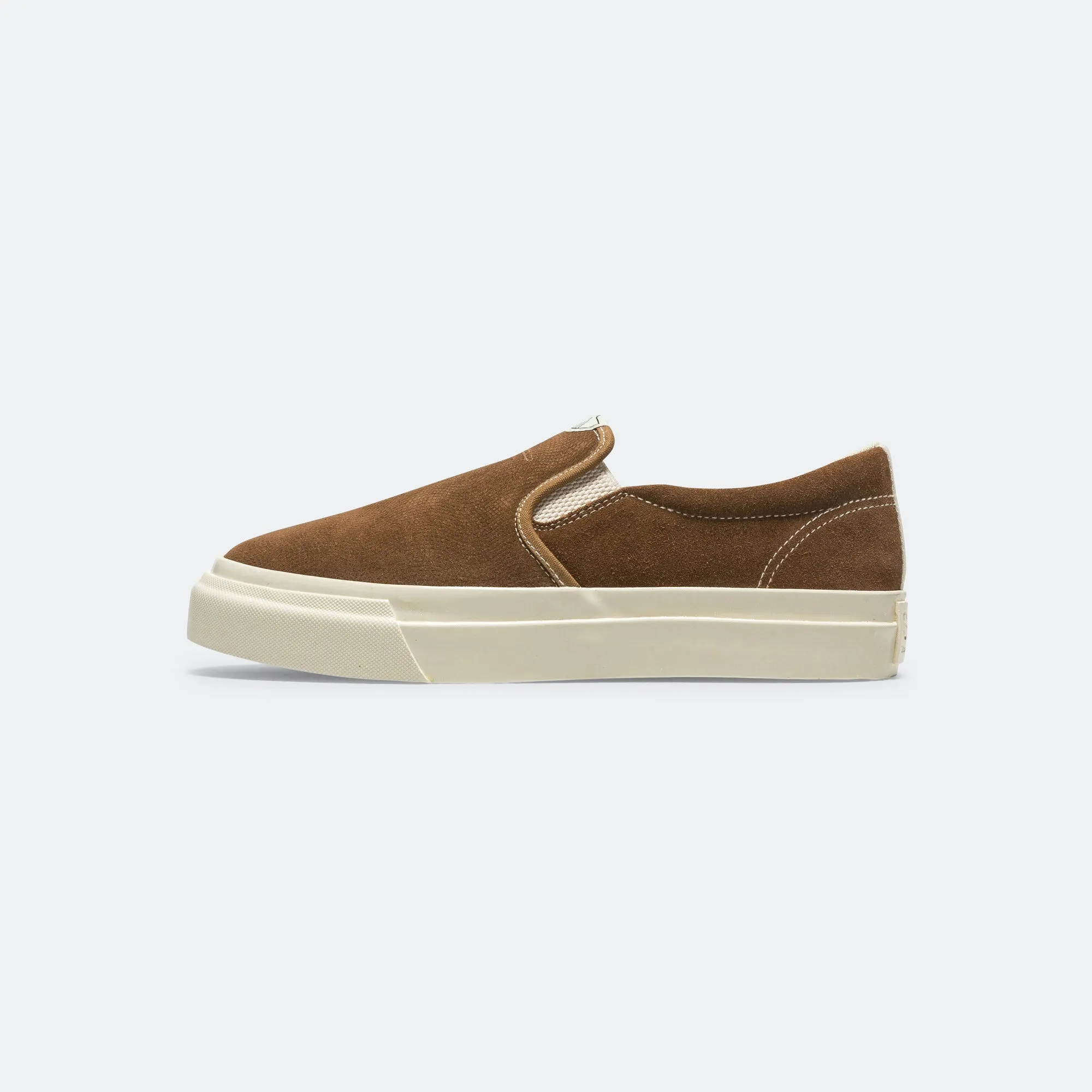 Shock Absorbing Heel Responsive EVA Lister Raw Suede - Brown
