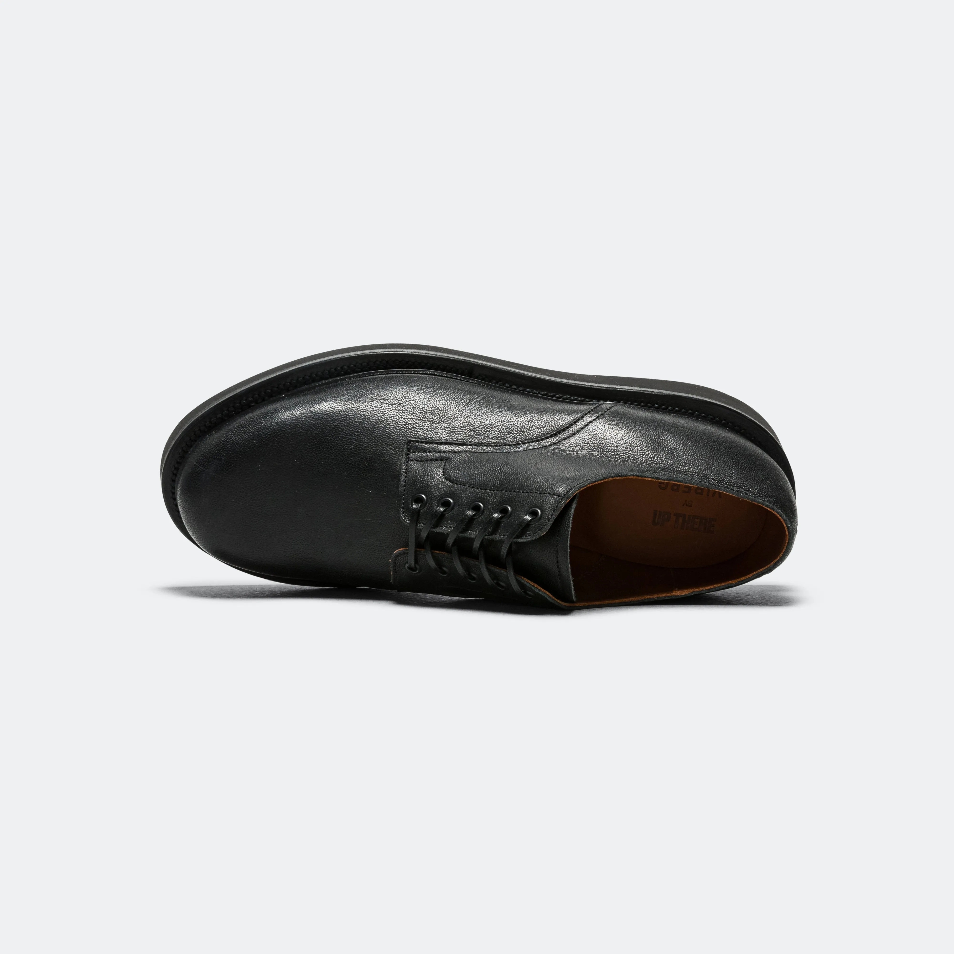 Spring Bounce Trendy Look Rockland Blucher by UP THERE - Waxed Camel Nero