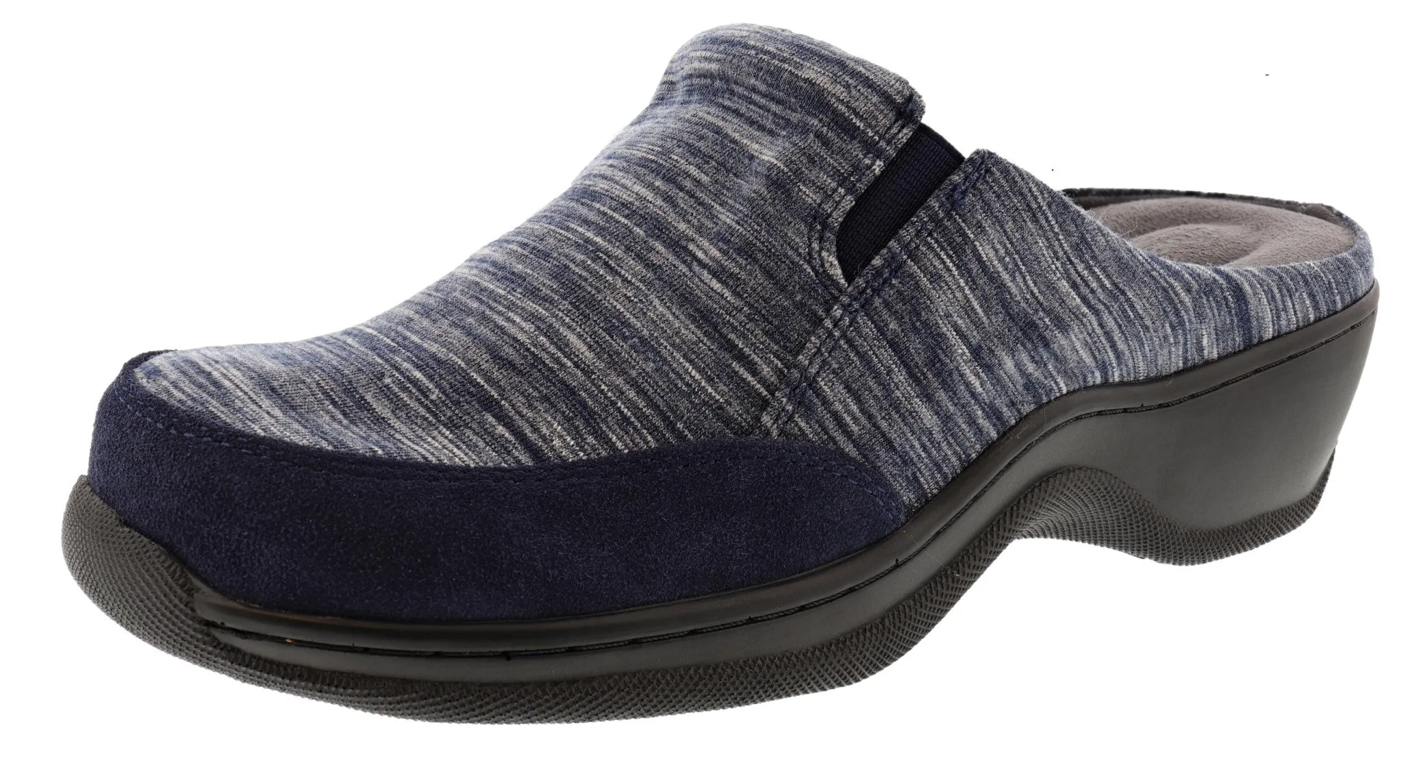 Softwalk Women's 2E Wide Width Slip On Clogs Sunrise Hike