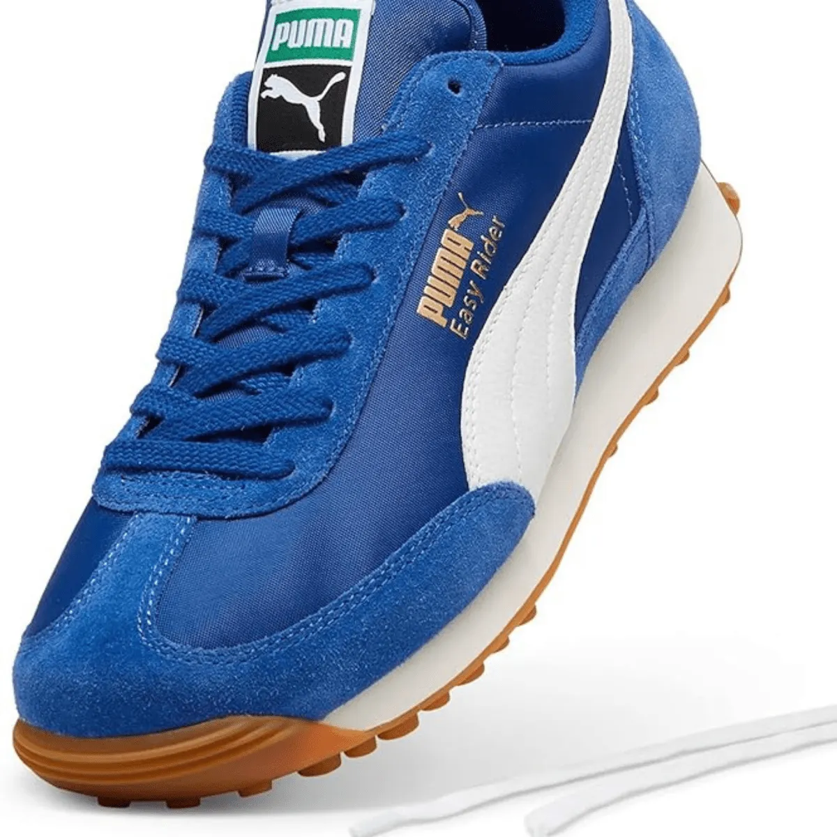 Puma Men's Easy Rider Vintage Clyde Royal/PUMA White Minimal Pressure