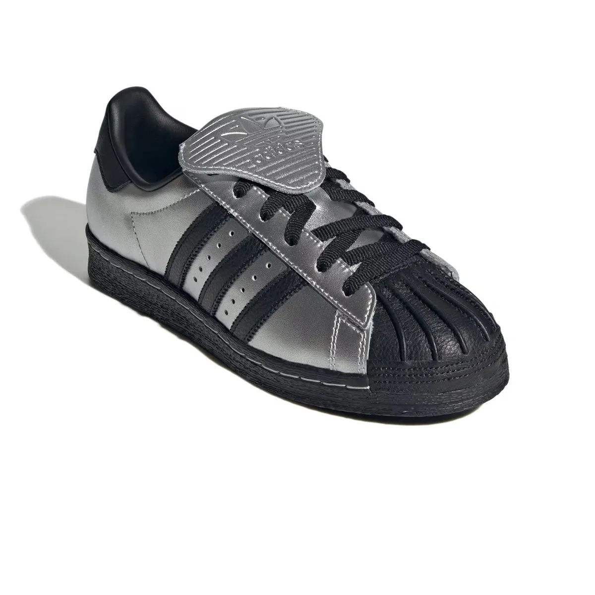 Wmns Superstar 82 'Metallic Silver Black' Comfy Base