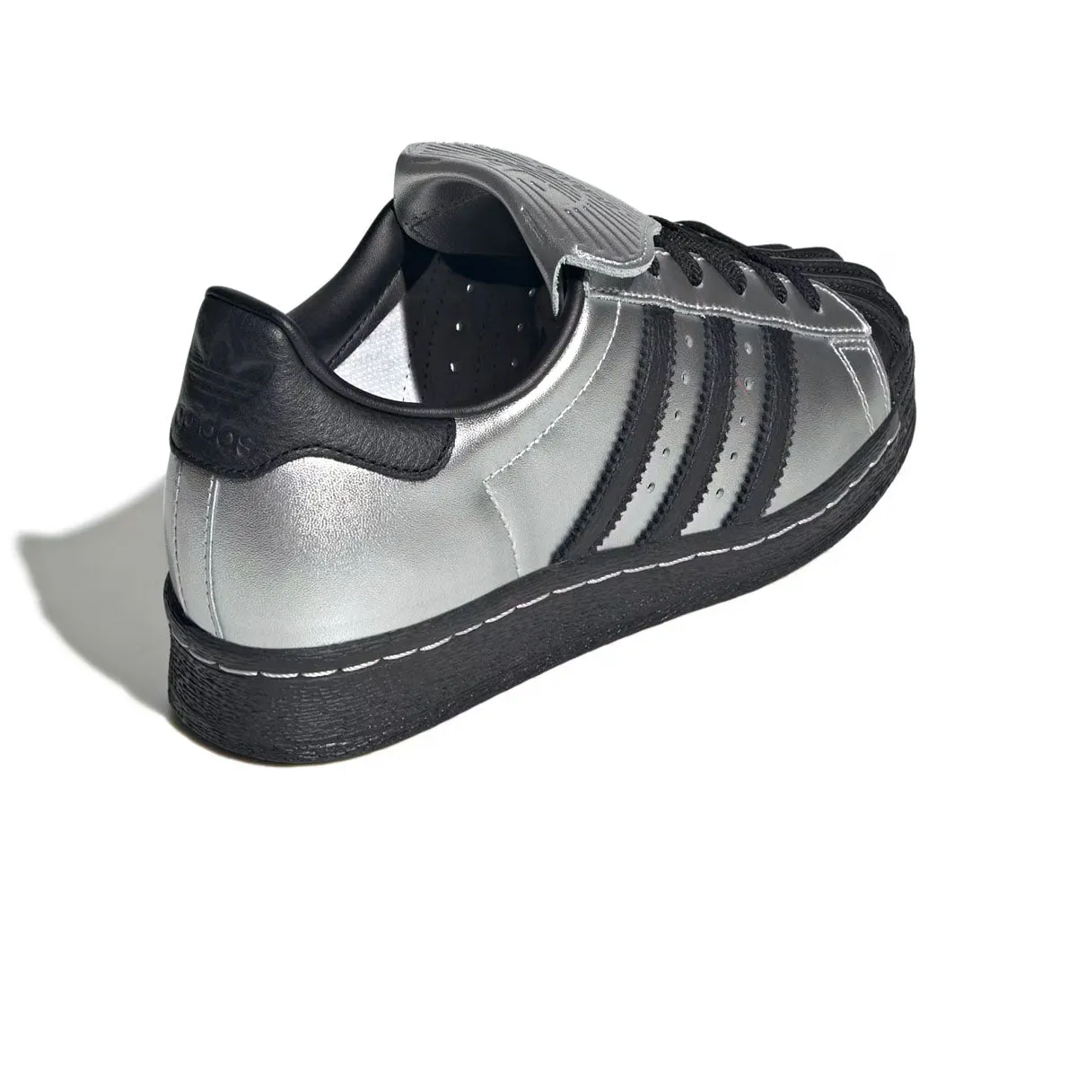 Wmns Superstar 82 'Metallic Silver Black' Style Go Flower Path