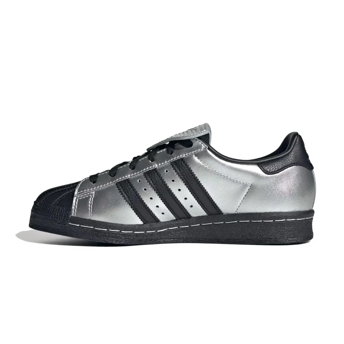 Wmns Superstar 82 'Metallic Silver Black' Speed Step Easy Slip-On