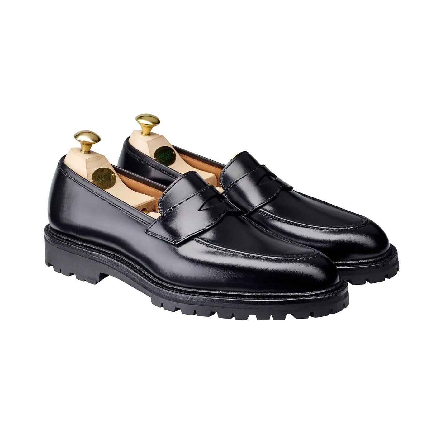 Henley 3 Black Cavalry Calf Practical Fit Square Toe