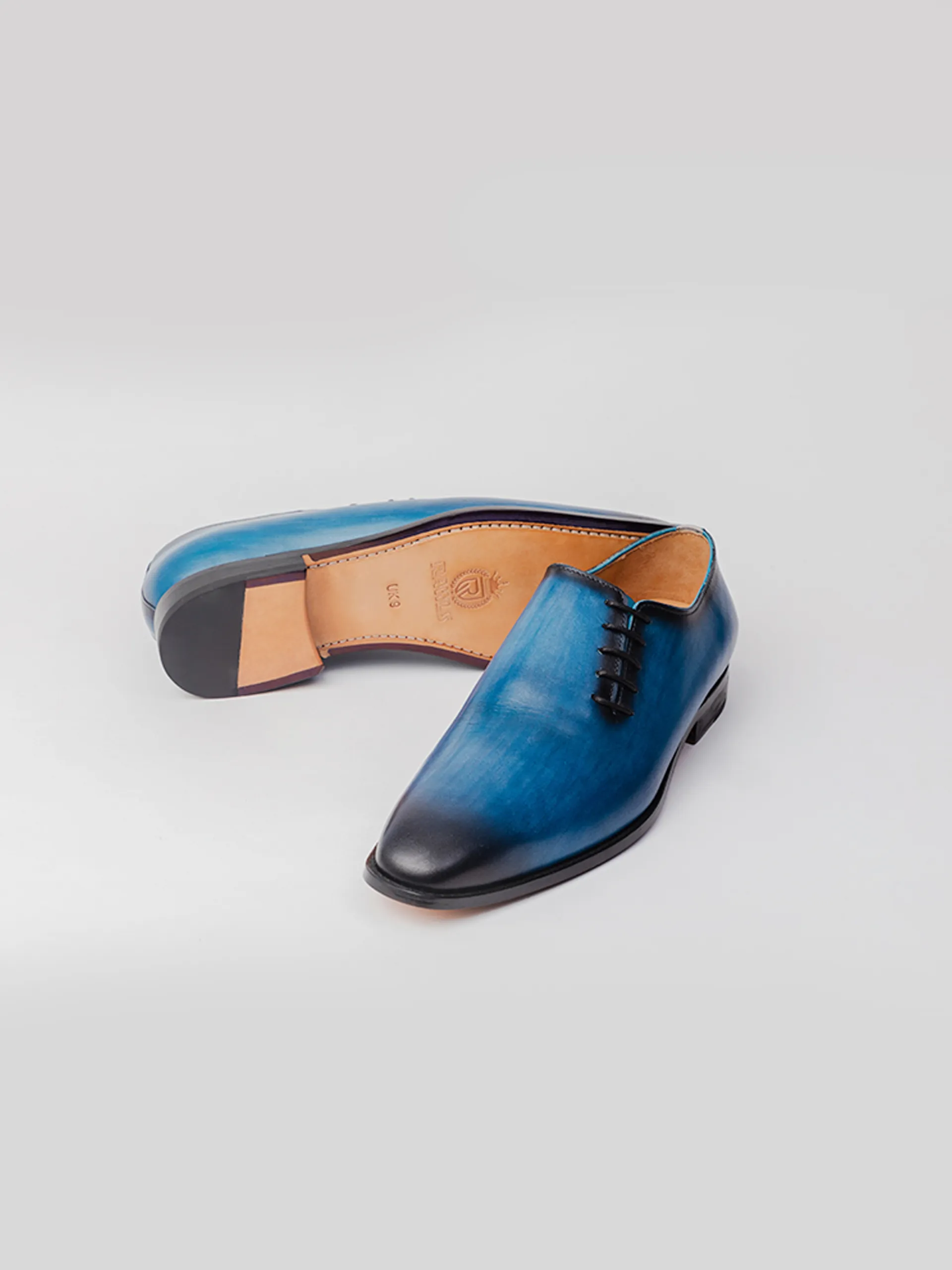 Durable Finish Henry Oxford - Blue Patina