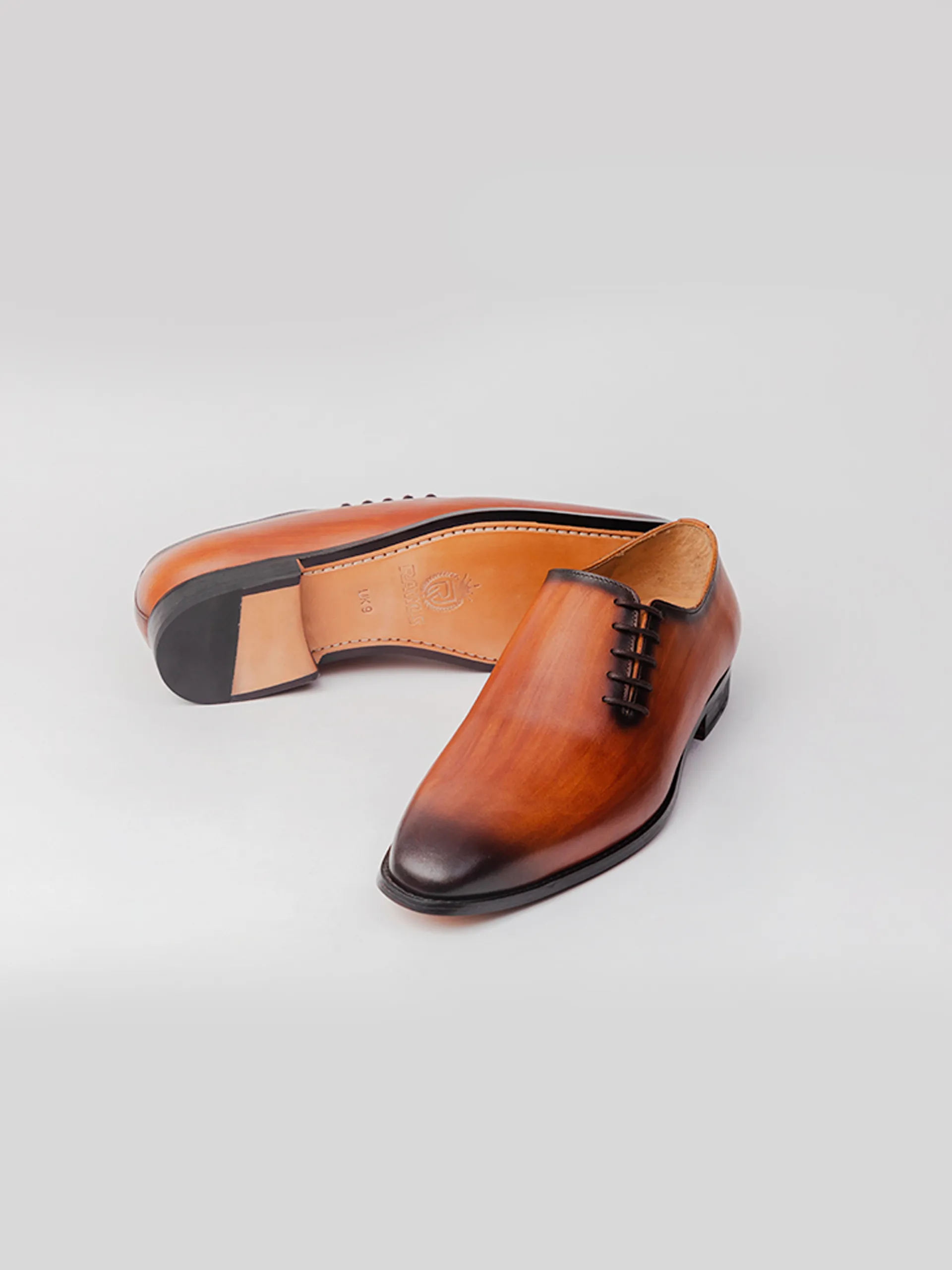 Office Meeting Oxfords Henry Oxford - Cognac Patina