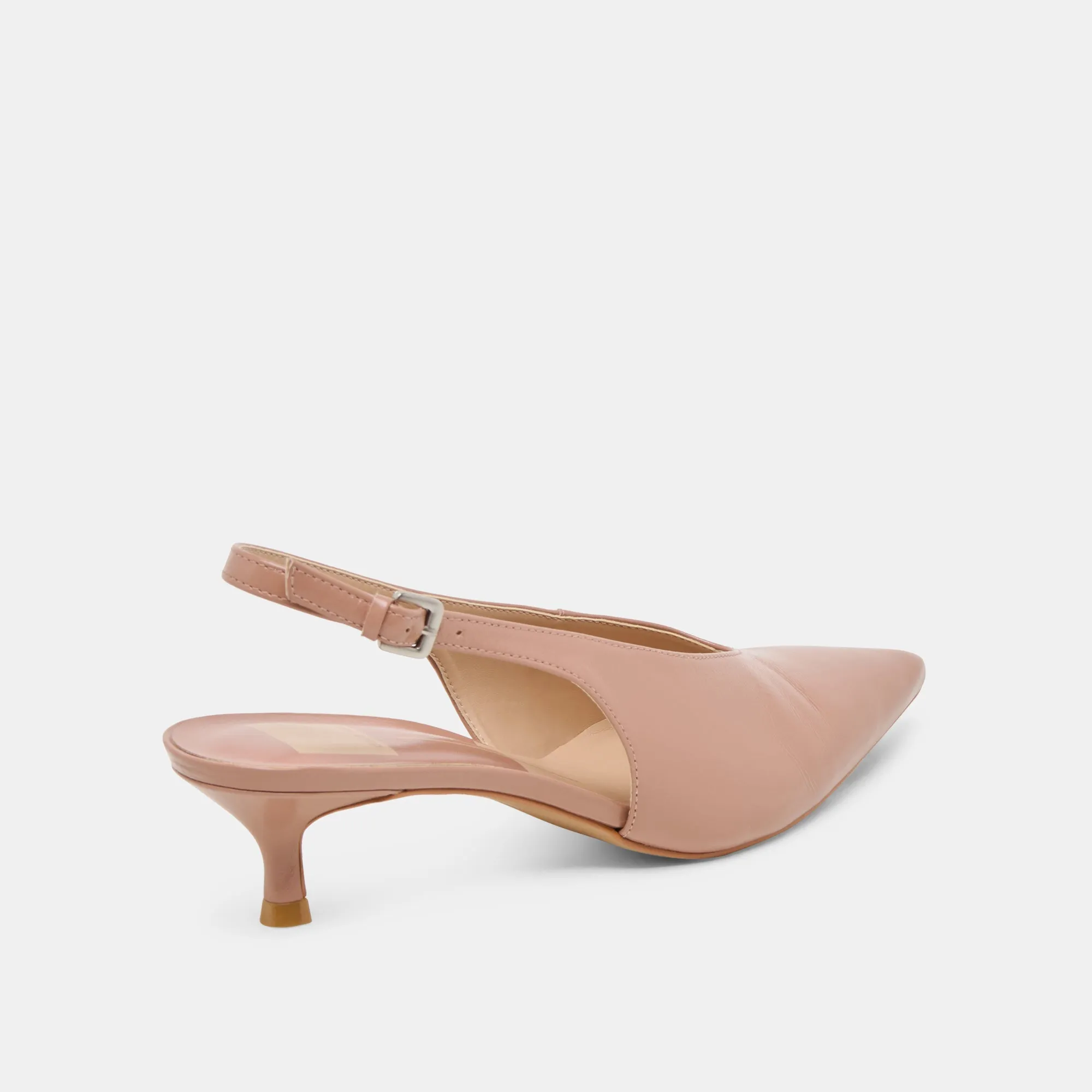 ALENNA HEELS WHISKEY CRINKLE PATENT Foot Protection Durable Sole