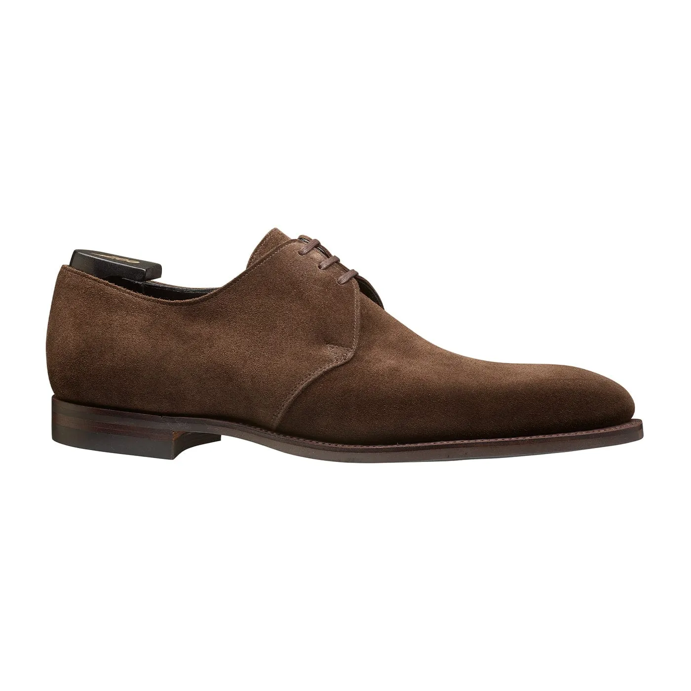 Weekend Walk Polished Texture Highbury 2 Dark Brown Calf Suede