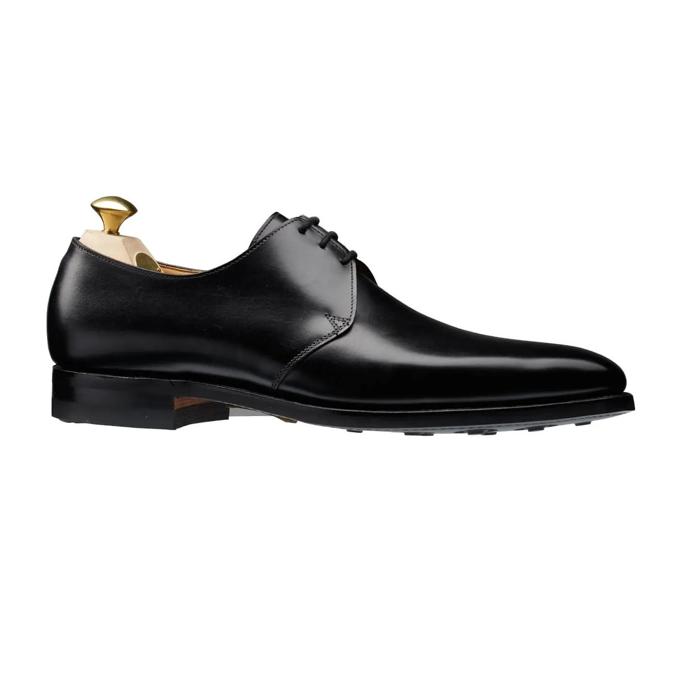 Highbury Black Calf Fine Edge Polished Finish