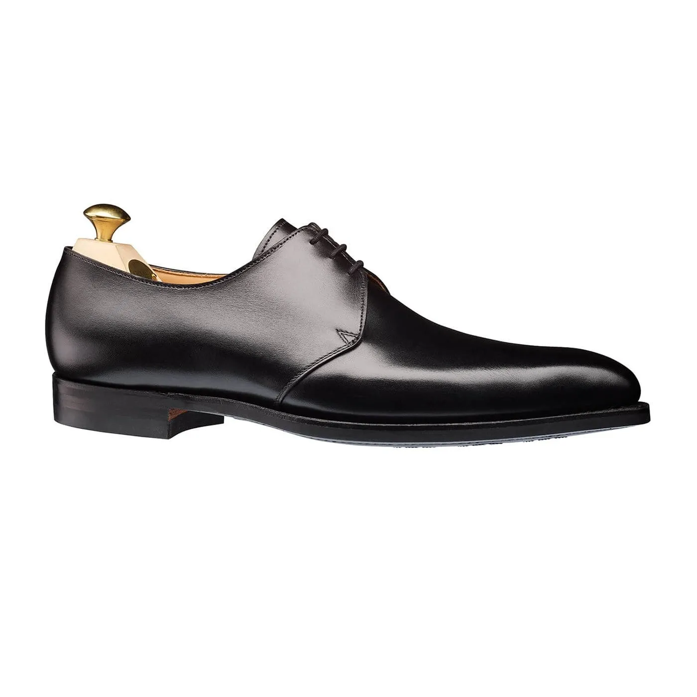 Highbury Black Calf Gentle Fit Flexible Sleek Fit