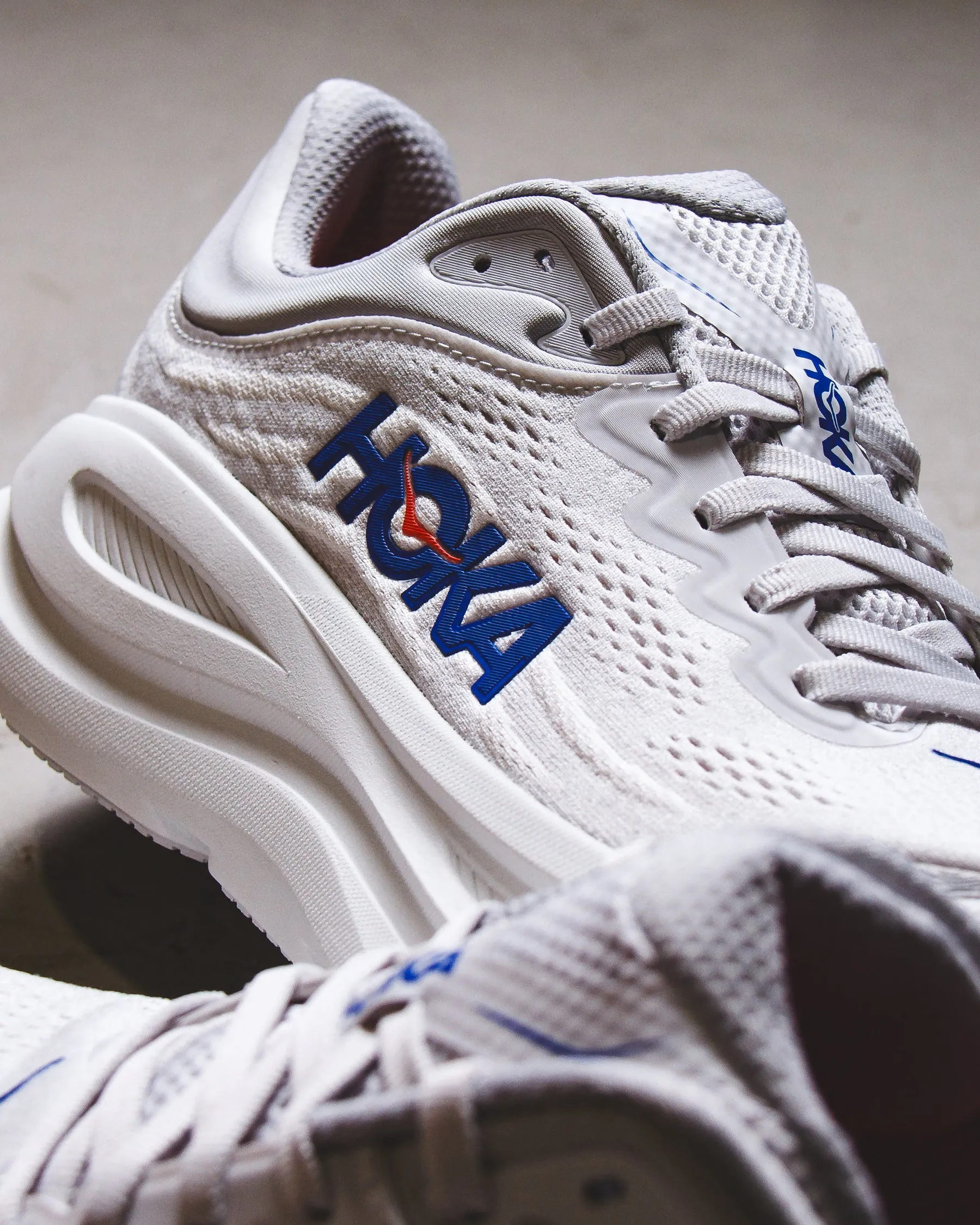 Refined Urban Edge Hoka One One Men Bondi 9 Cosmic Grey Ultramarine 1162011-CYLT