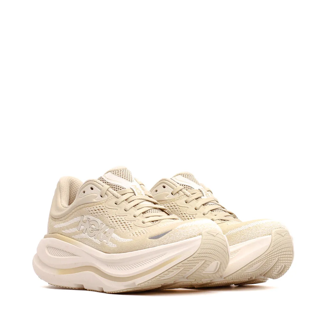 Hoka One One Men Bondi 9 Oatmeal Oat Milk 1162011-OLTM Durable Stitch Detailing All Purpose Shoe