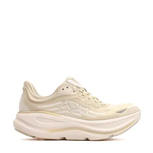 Hoka One One Men Bondi 9 Oatmeal Oat Milk 1162011-OLTM Urban Elegance Lightweight Flexible Wear