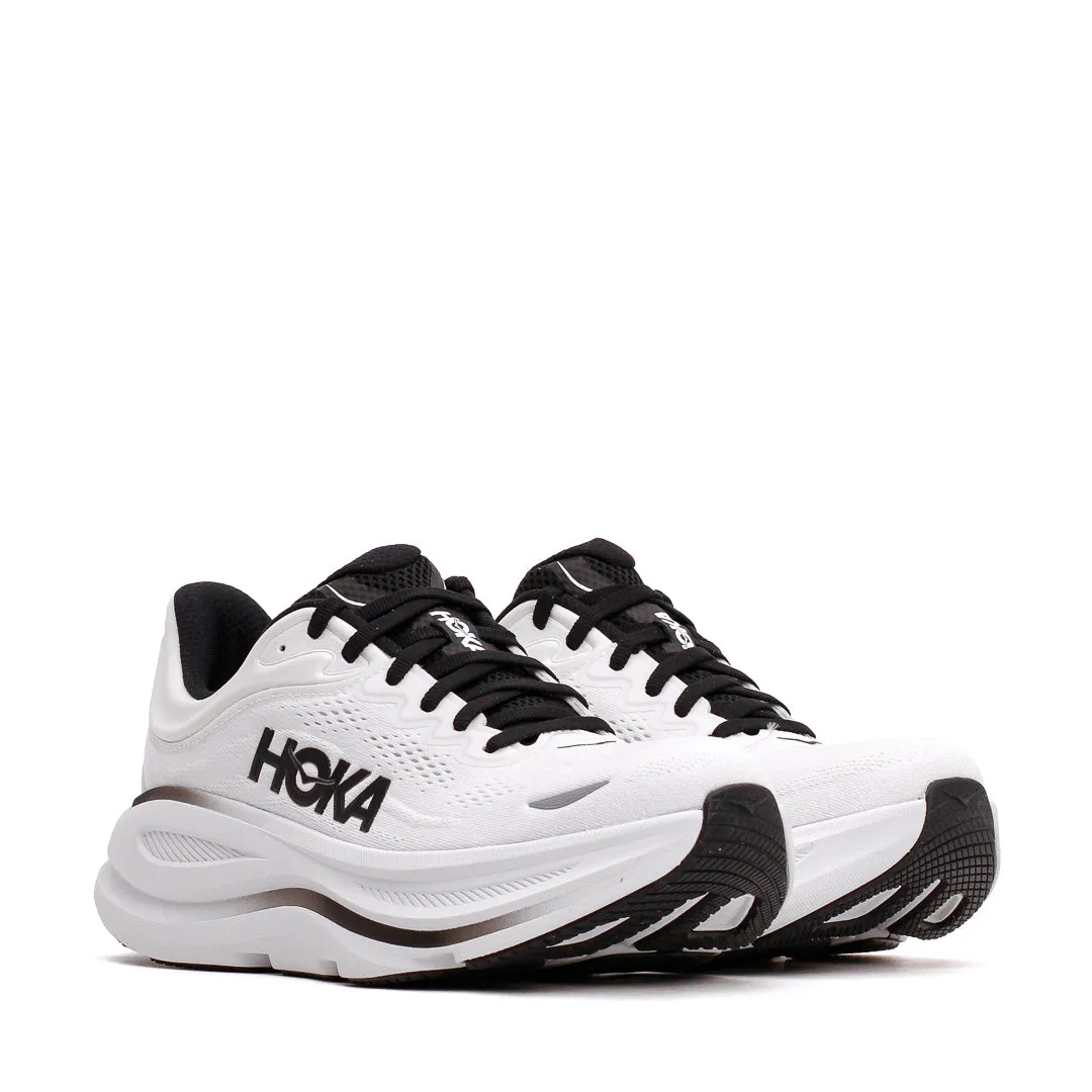 Stylish Office Profile Hoka One One Men Bondi 9 White Black 1162011-WBLC