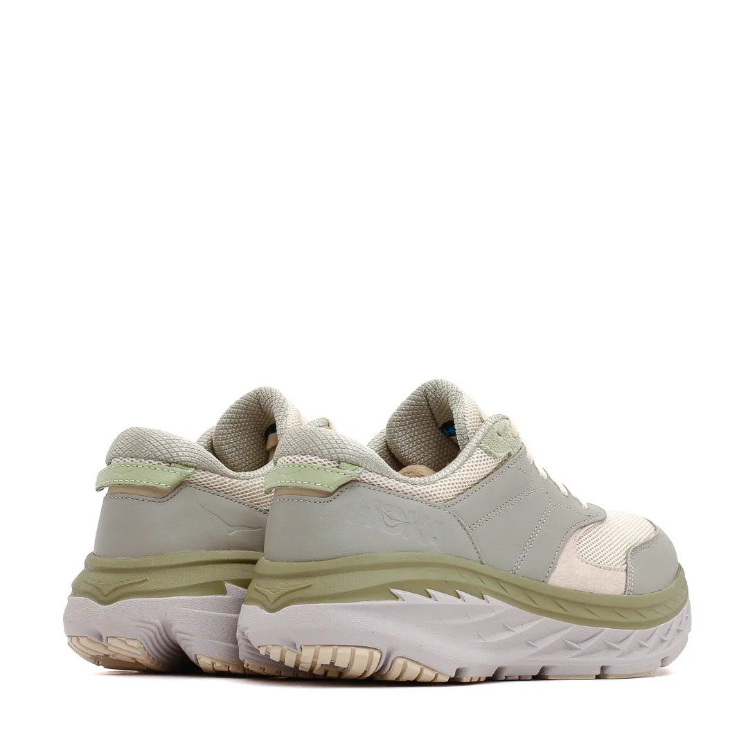 Office Look Durable Timeless Fit Hoka One One Men Bondi L Barley Oat Milk 1110538-BYT