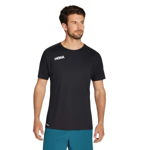 Daily Comfort Hoka One One Men Glide Short Sleeve Black 1123725-BLK