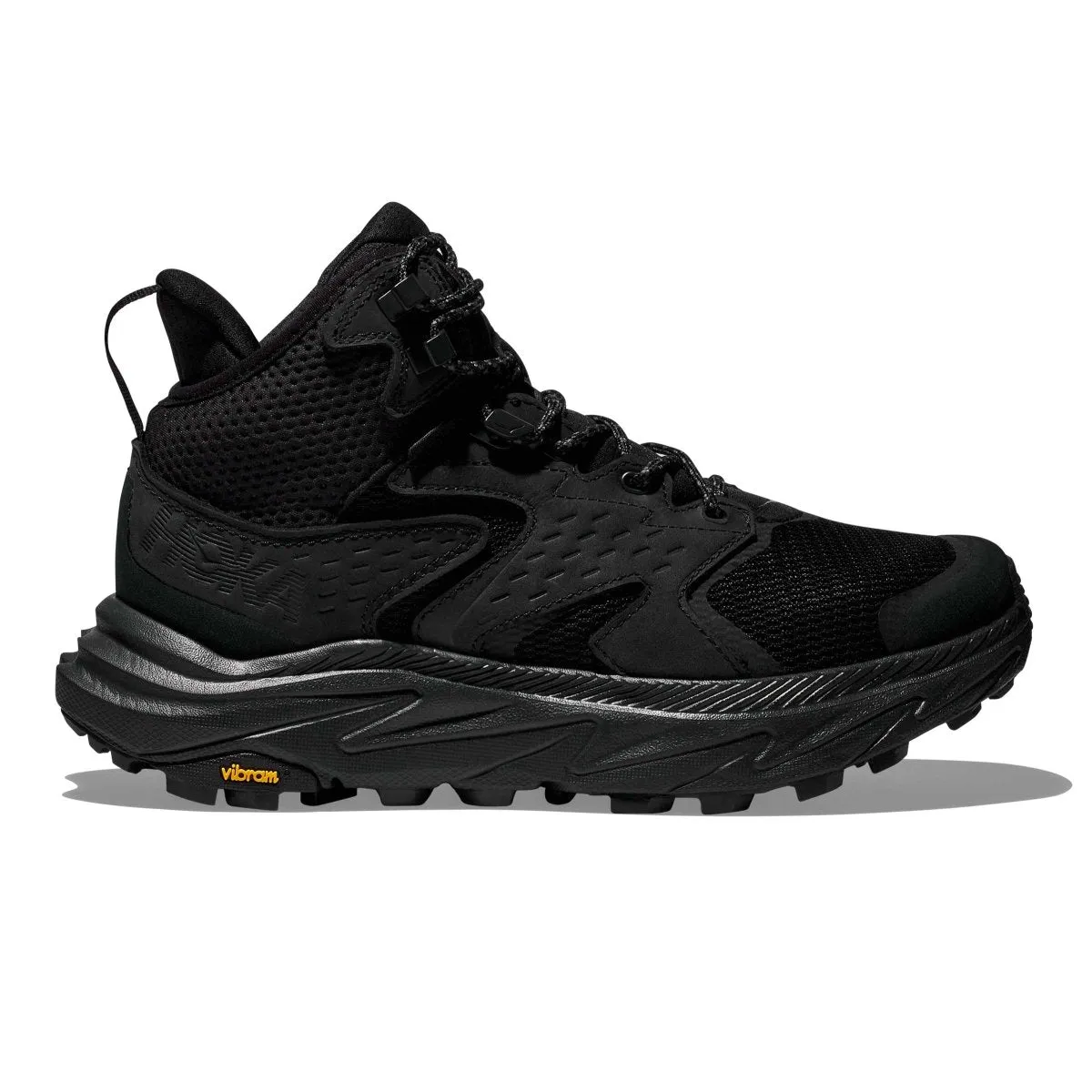 Hoka One One Men's Anacapa 2 GTX Mid Black Gore-Tex Waterproof Easy Step