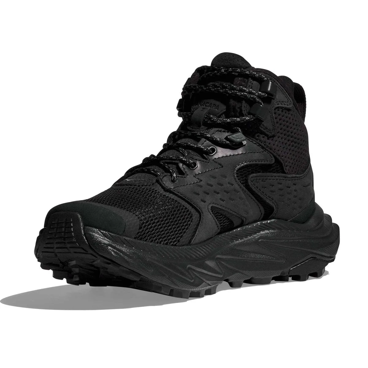 Anywhere Life Dinner Step Hoka One One Men's Anacapa 2 GTX Mid Black Gore-Tex Waterproof