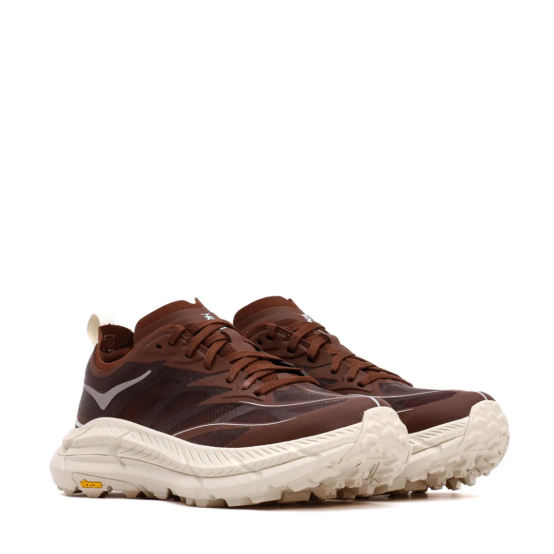 Hoka One One Unisex Mafate Speed 4 Lite Cold Brew Oat Milk 1168450-CWTM Comfort Lace Up Premium Modern Fit
