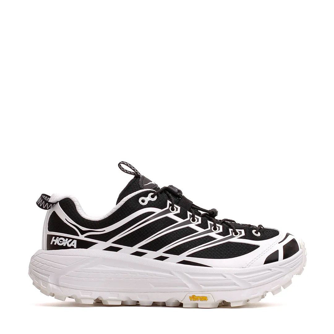 Dress Style Leather Accent Hoka One One Unisex Mafate Three2 Frost Black 1141572-FLCK