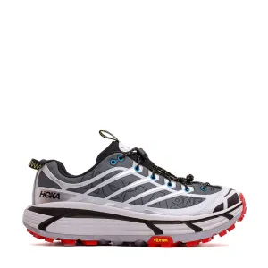 city shoes Hoka One One Unisex Mafate Three2 Wordmark Ash Grey Outer Orbit 1175490-ARYT