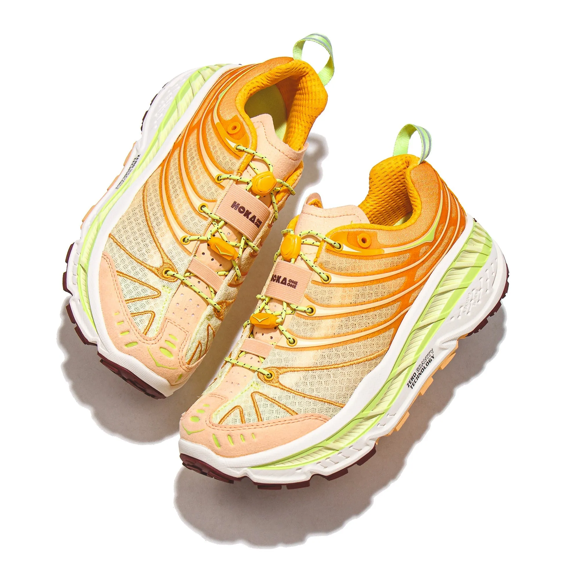 Classic Profile Breathable Step Comfort Hoka One One Unisex Stinson EVO OG Solar Flare 1155350-SRCN