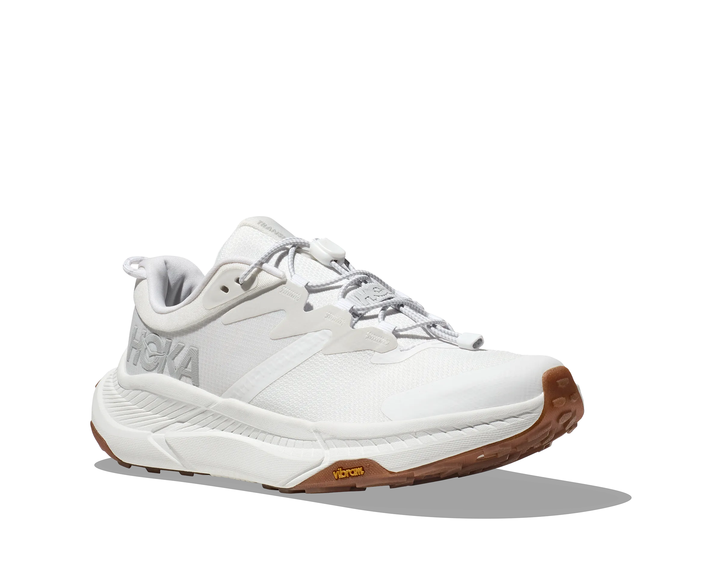 HOKA TRANSPORT WHITE Muddy - trail running