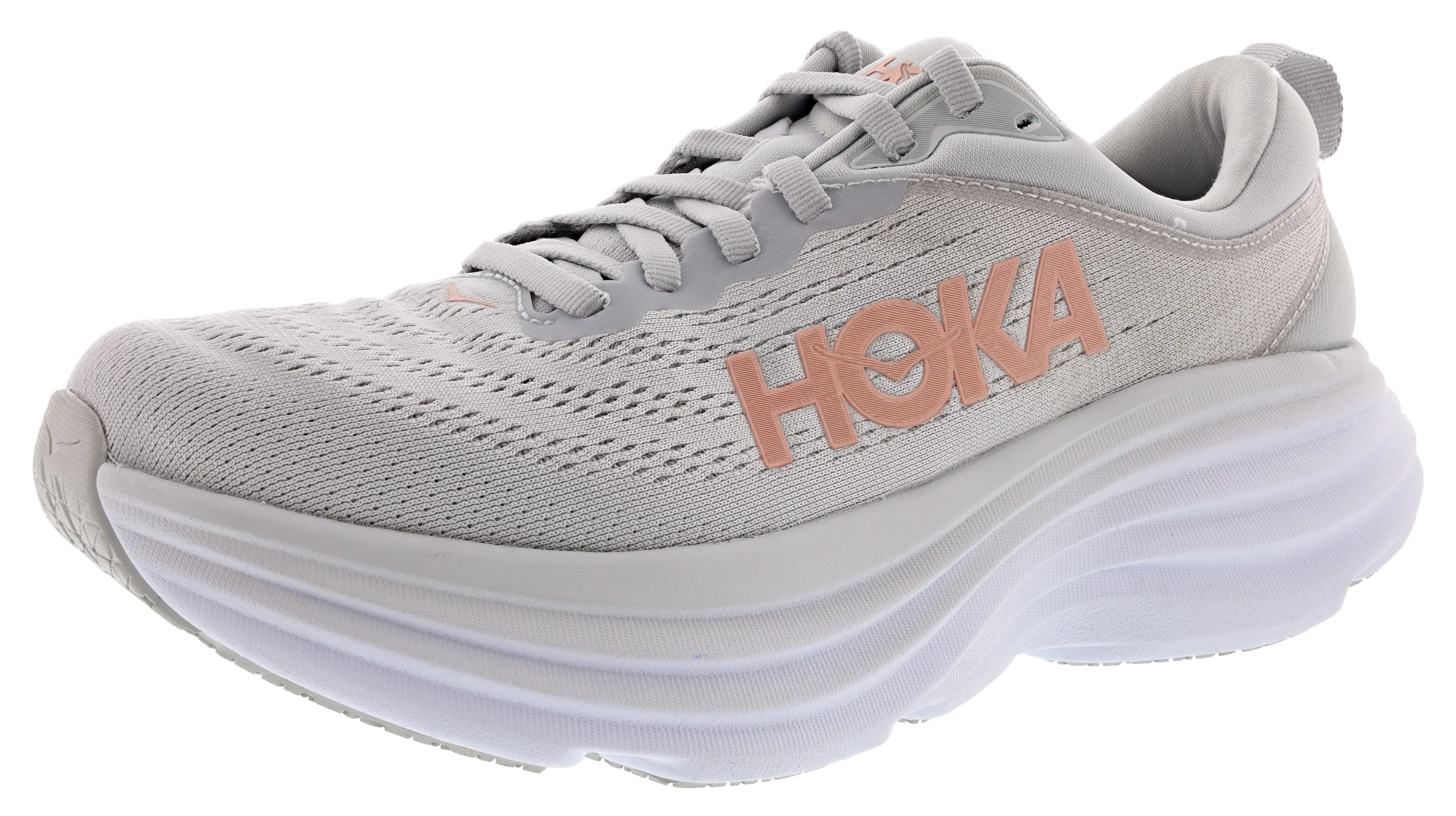 stylish aesthetics shoes Hoka Women's Bondi 8 Ultra Cushioned Running Shoes