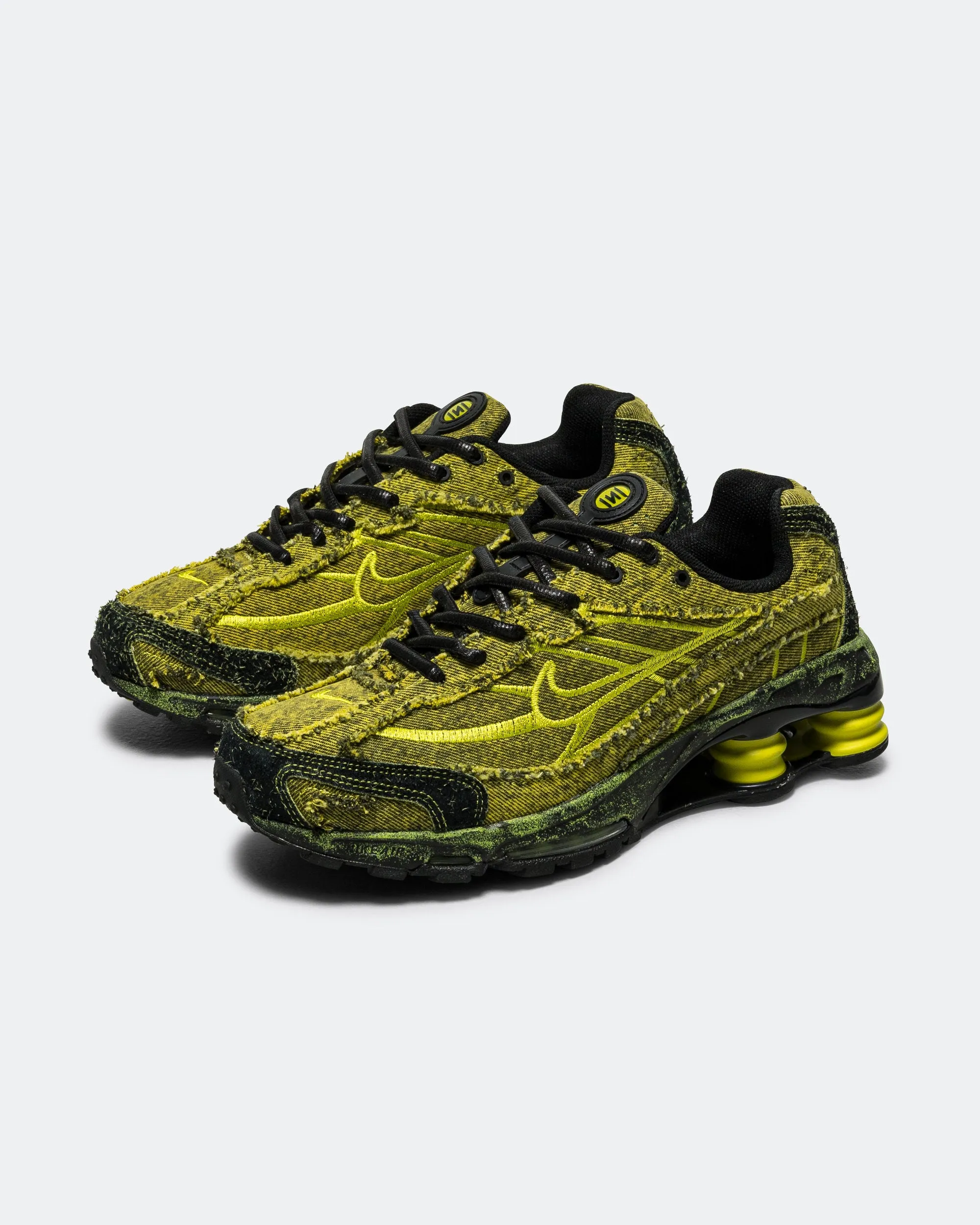 Bonded Midfoot Shox Ride 2 PRM - Black/Bright Cactus-Cyber Volt