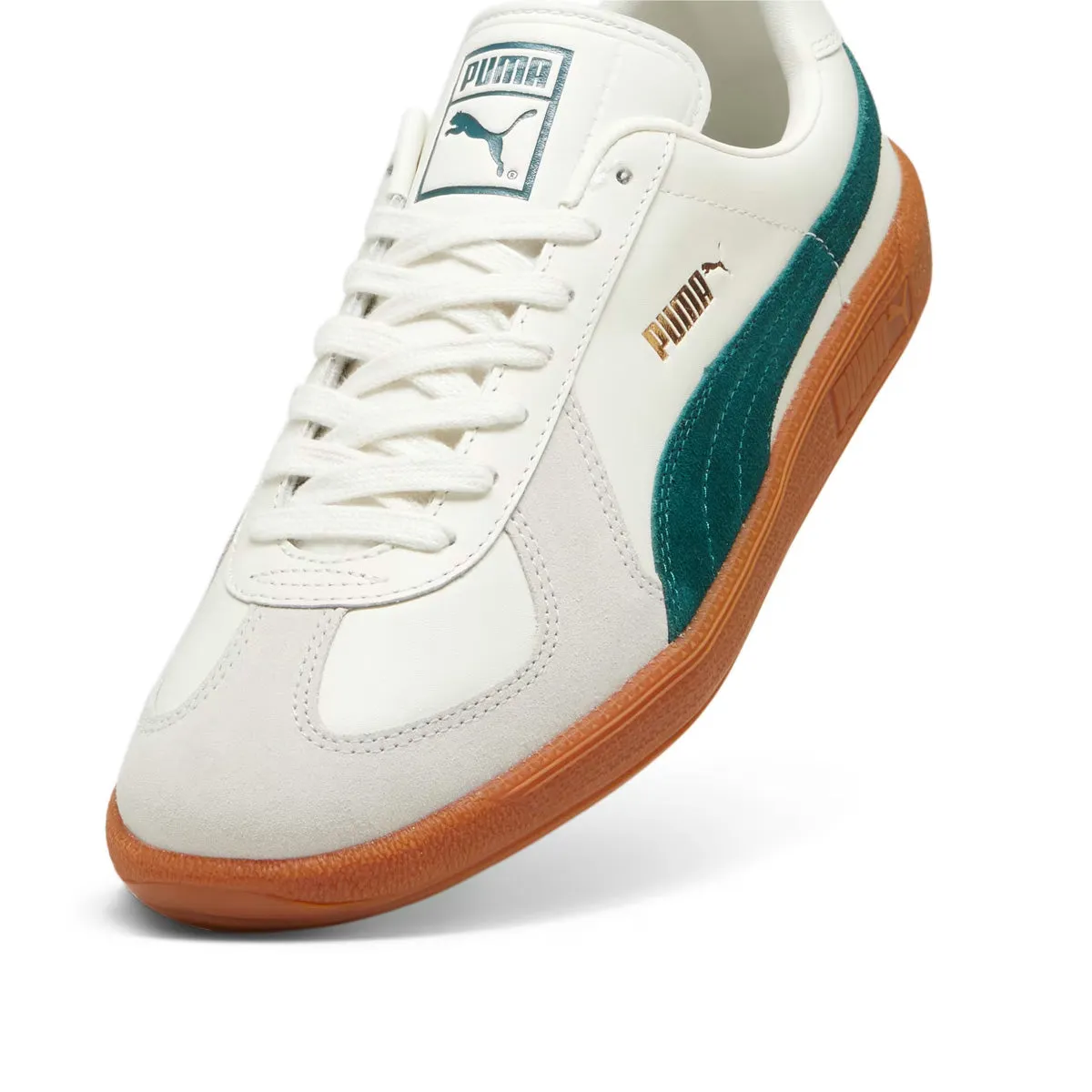 Comfortable Wear Army Trainer 'Warm White Dark Myrtle'