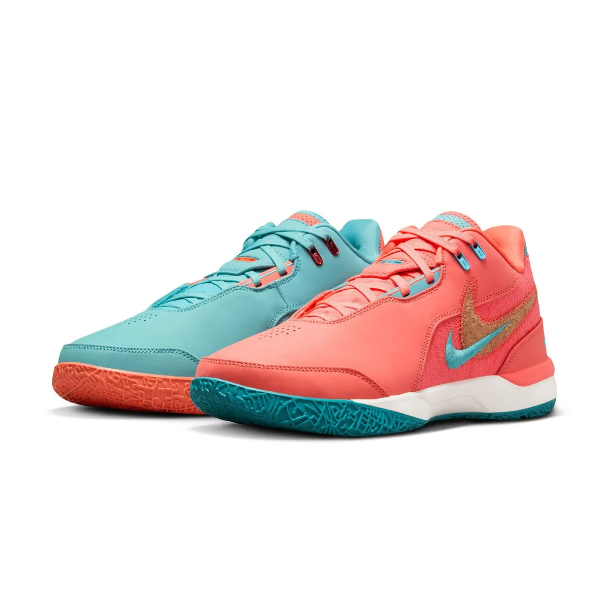 Day Runner Zoom Lebron Next Gen AMPD EP 'Mineral Blue Light Wild Mango'