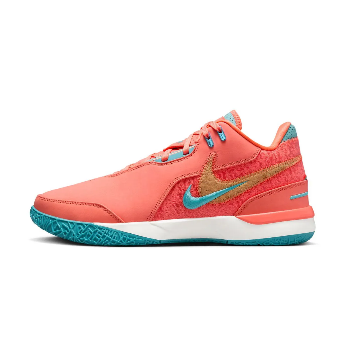 Rubber Toe Guard Zoom Lebron Next Gen AMPD EP 'Mineral Blue Light Wild Mango'