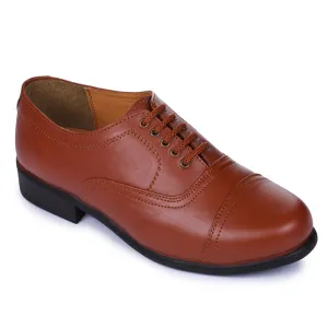 Fortune Tan Classic Oxford Shoes For Men 7168-03 By Liberty Autumn Oxfords