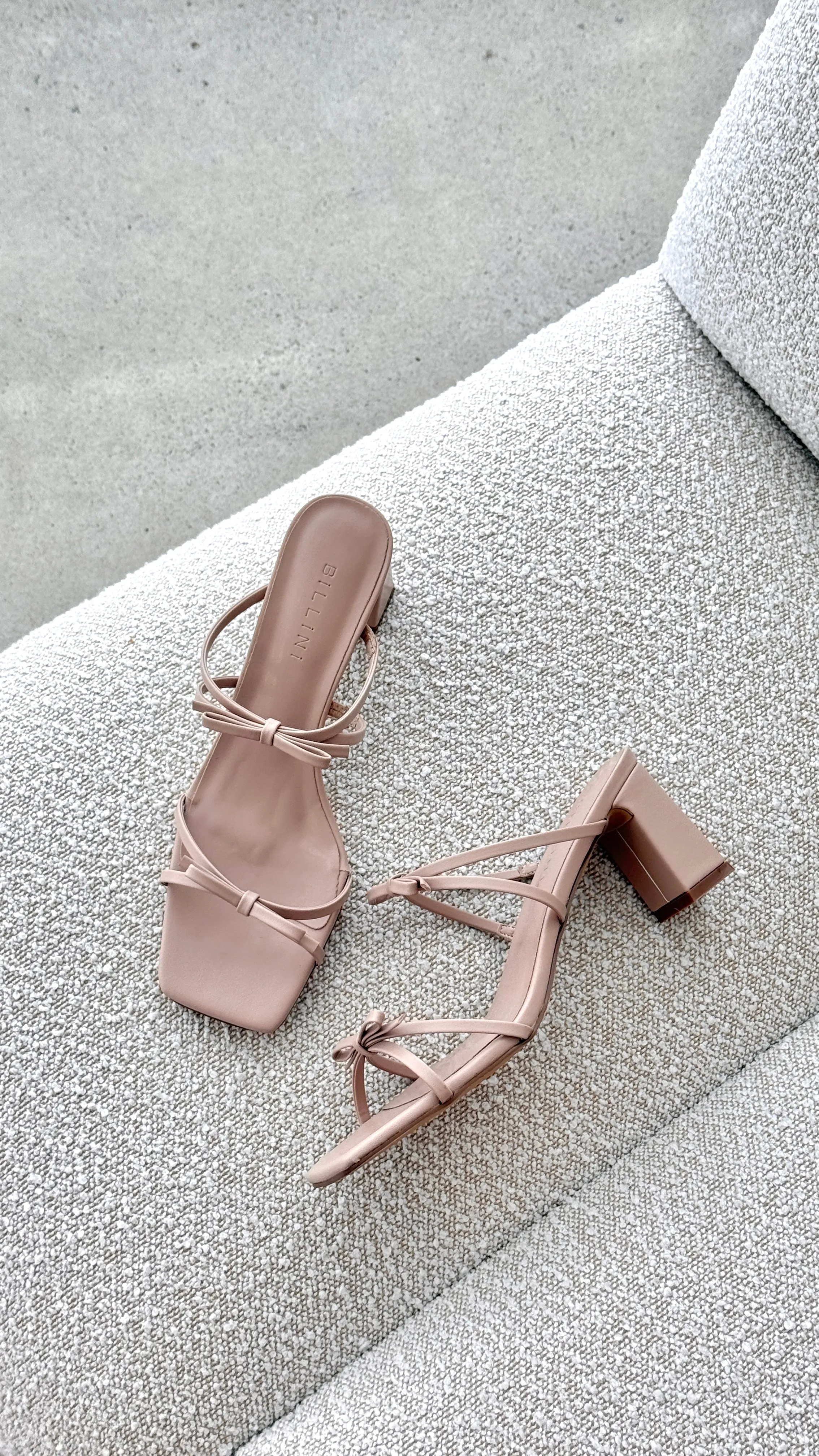 Flattering Walk City Glam Ilkie Heel - Nude